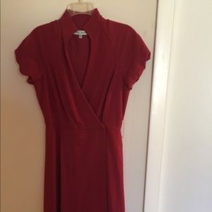 Size 2 Red Wrap Dress by Steve Madden
